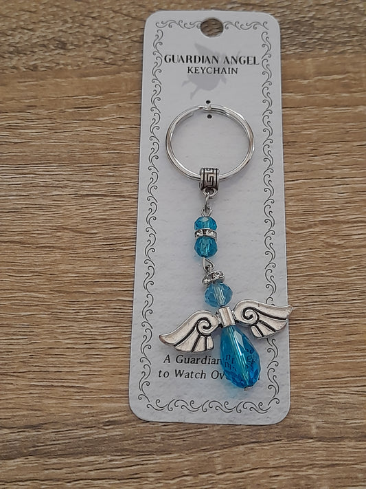 guardian angel key ring