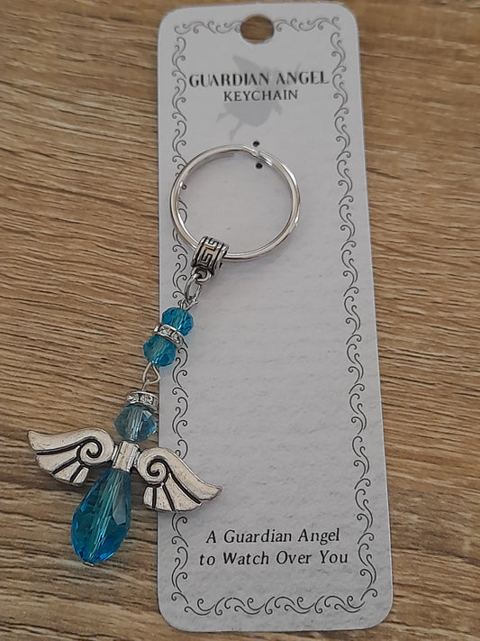 guardian angel key ring